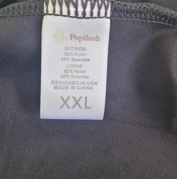 Popilush Shapewear Hourglass Corset Mermaid Dress Black NWT XXL - Picture 8 of 8